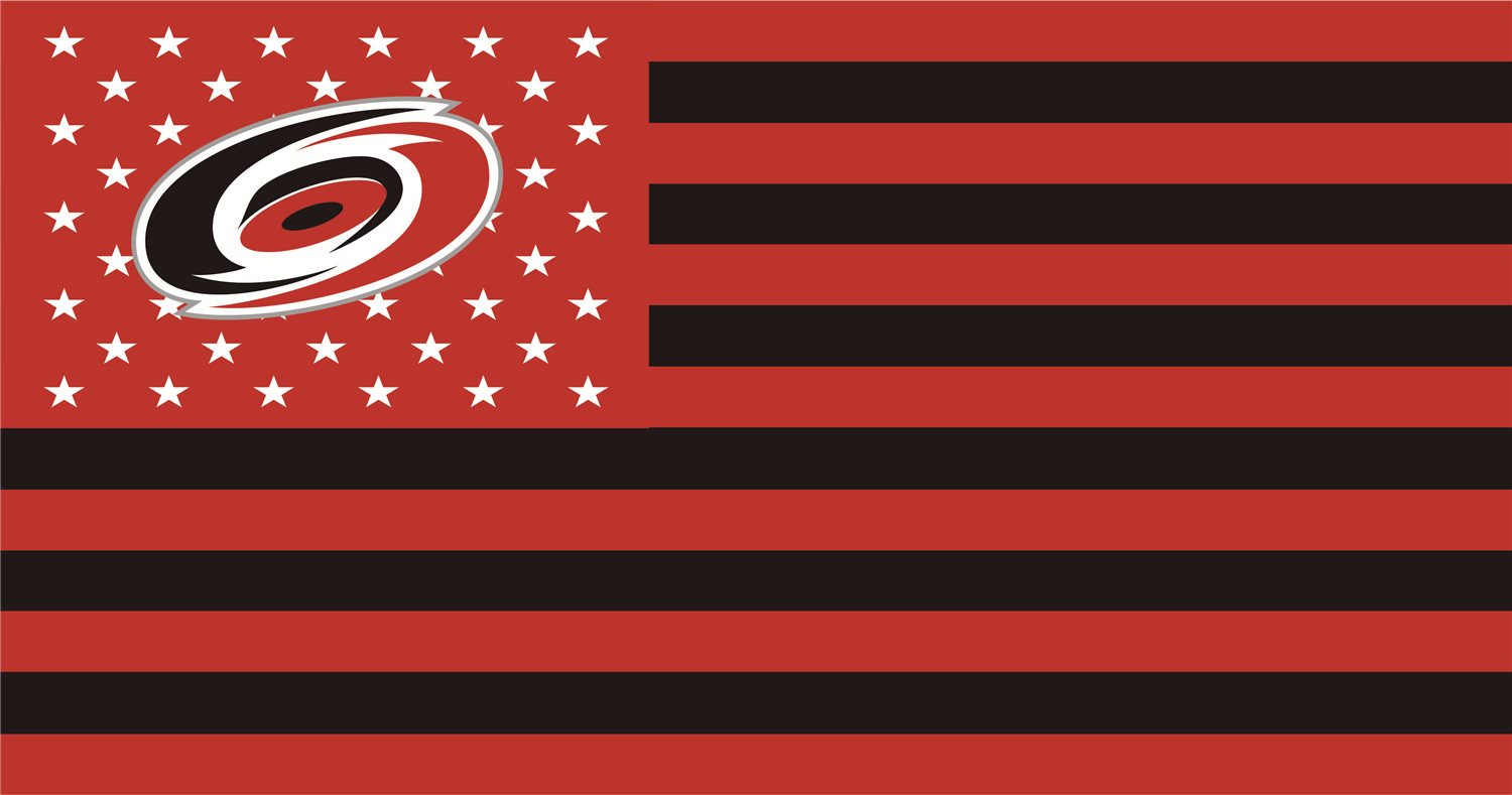 Carolina Hurricanes Flags iron on transfers